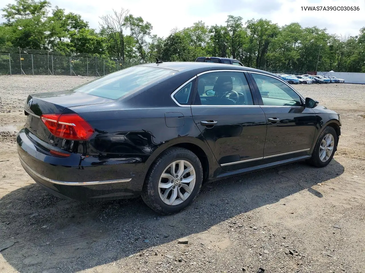 2016 Volkswagen Passat S VIN: 1VWAS7A39GC030636 Lot: 61296386