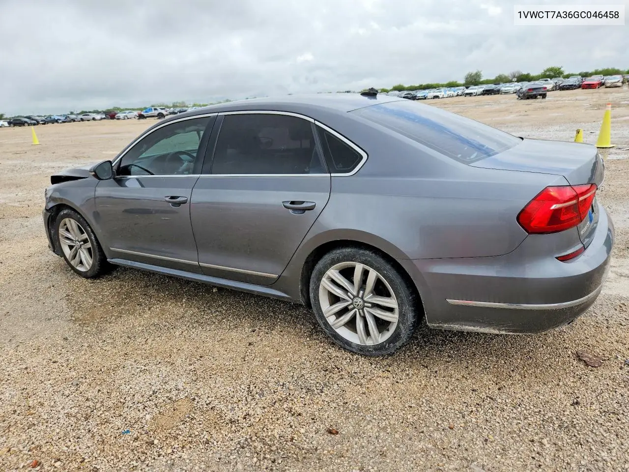 2016 Volkswagen Passat Sel VIN: 1VWCT7A36GC046458 Lot: 61346926