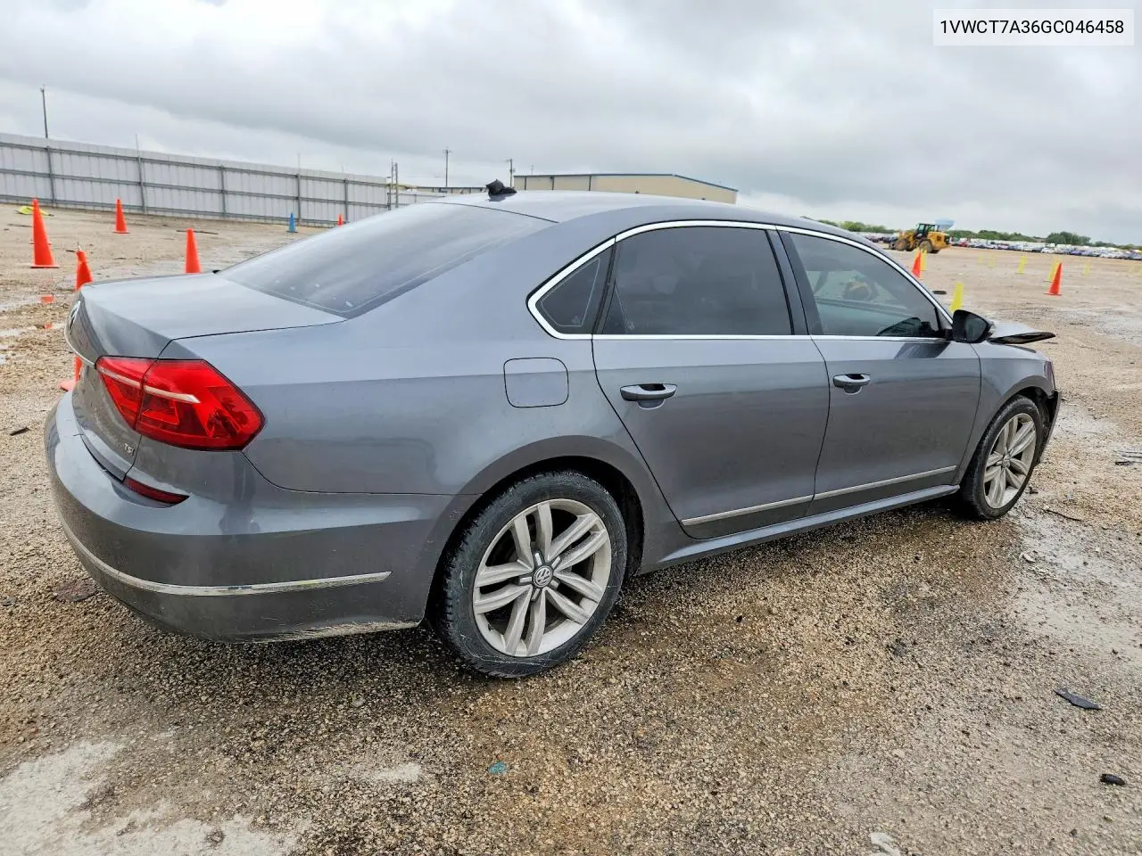 2016 Volkswagen Passat Sel VIN: 1VWCT7A36GC046458 Lot: 61346926