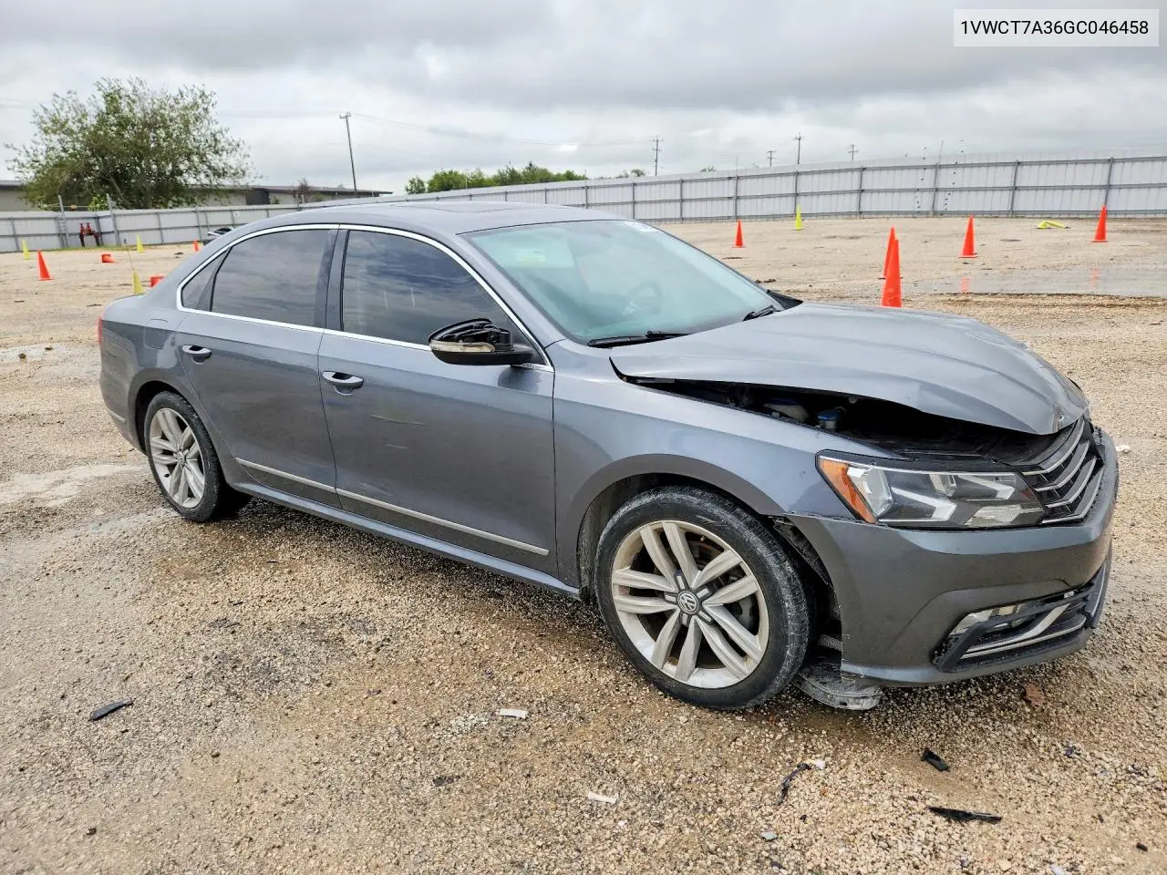 2016 Volkswagen Passat Sel VIN: 1VWCT7A36GC046458 Lot: 61346926