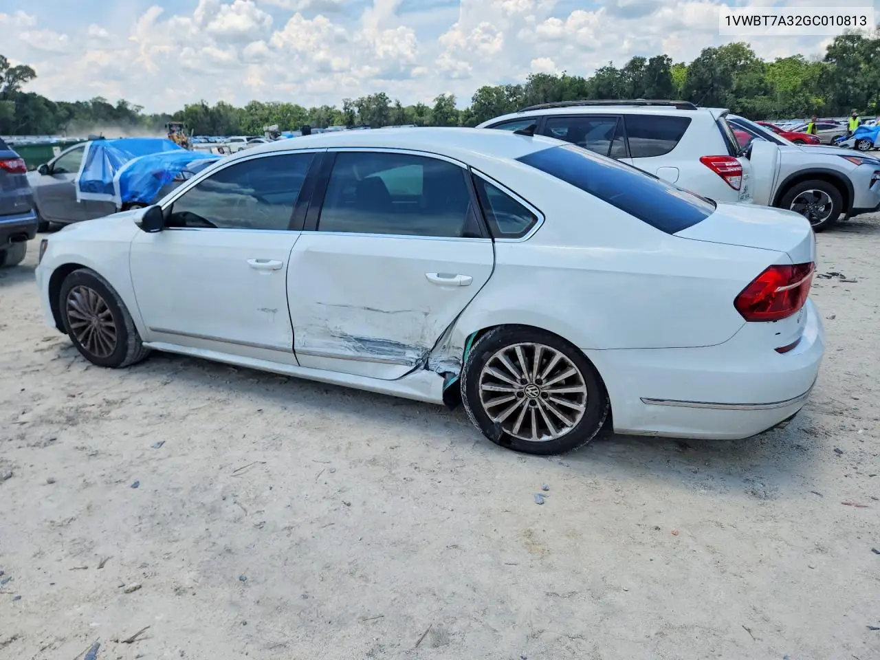 2016 Volkswagen Passat Se VIN: 1VWBT7A32GC010813 Lot: 61474676