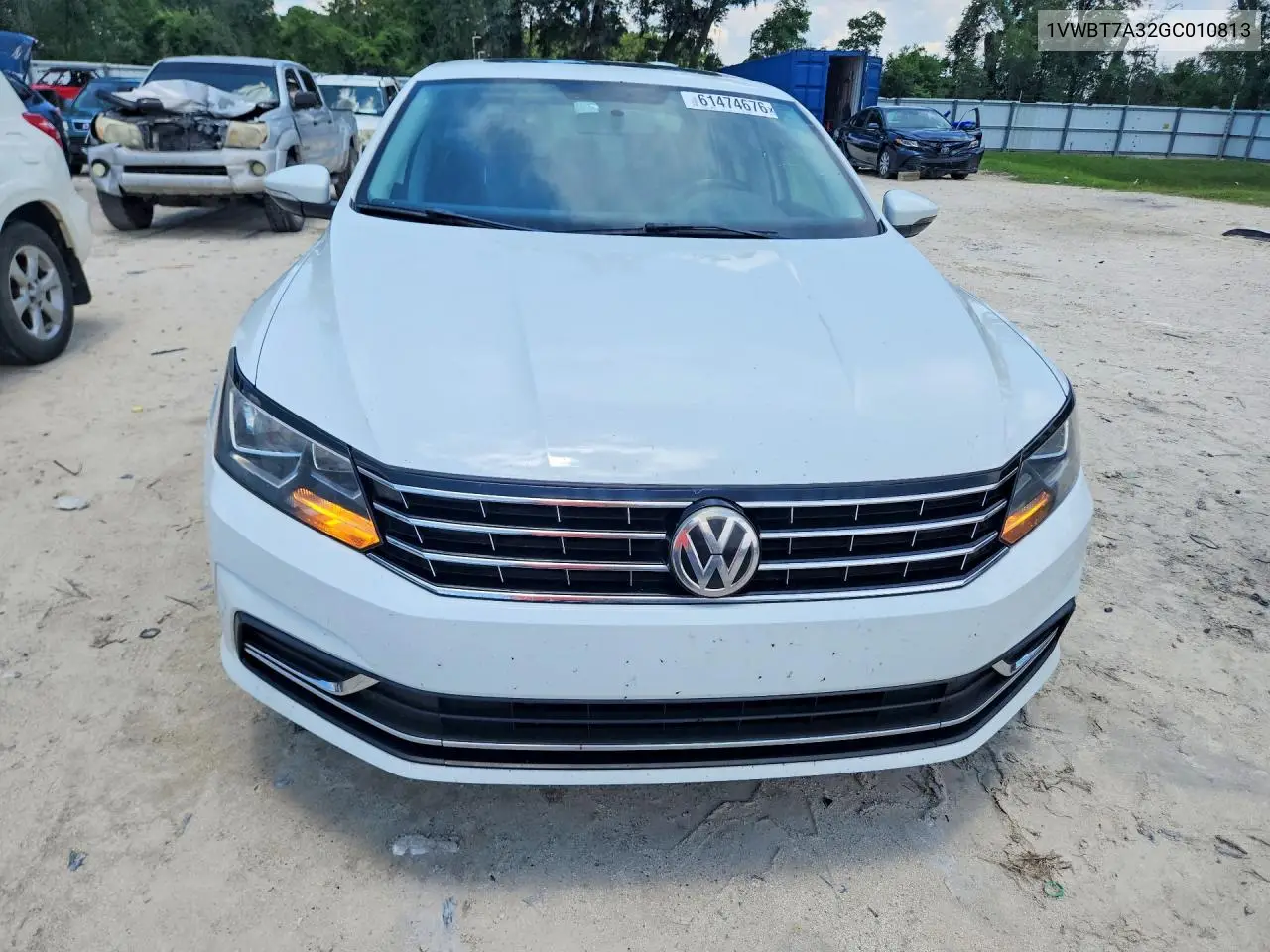 2016 Volkswagen Passat Se VIN: 1VWBT7A32GC010813 Lot: 61474676