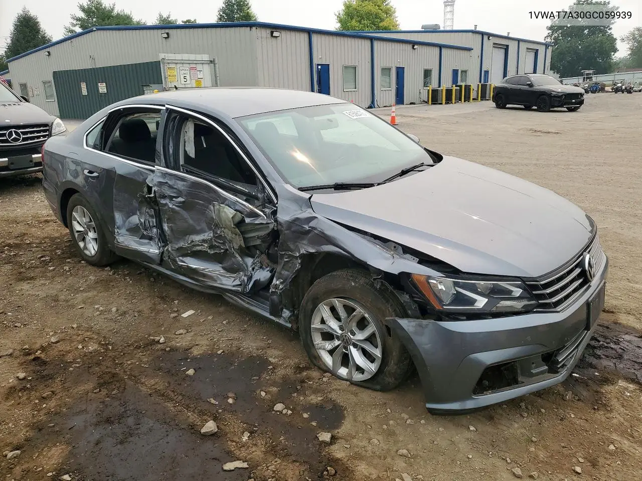 2016 Volkswagen Passat S VIN: 1VWAT7A30GC059939 Lot: 61598476