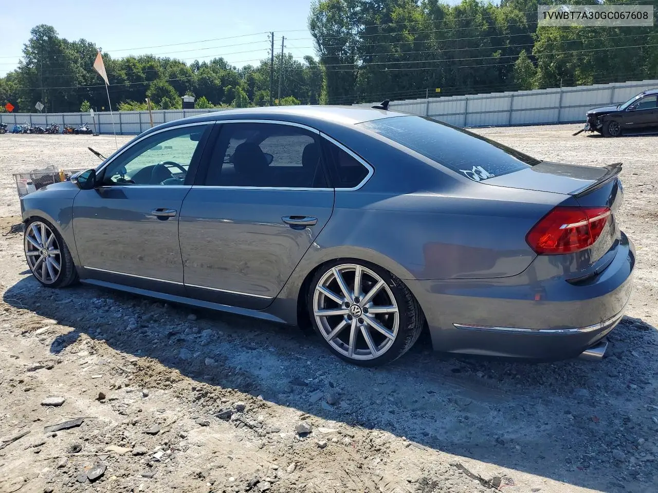 2016 Volkswagen Passat Se VIN: 1VWBT7A30GC067608 Lot: 61742326