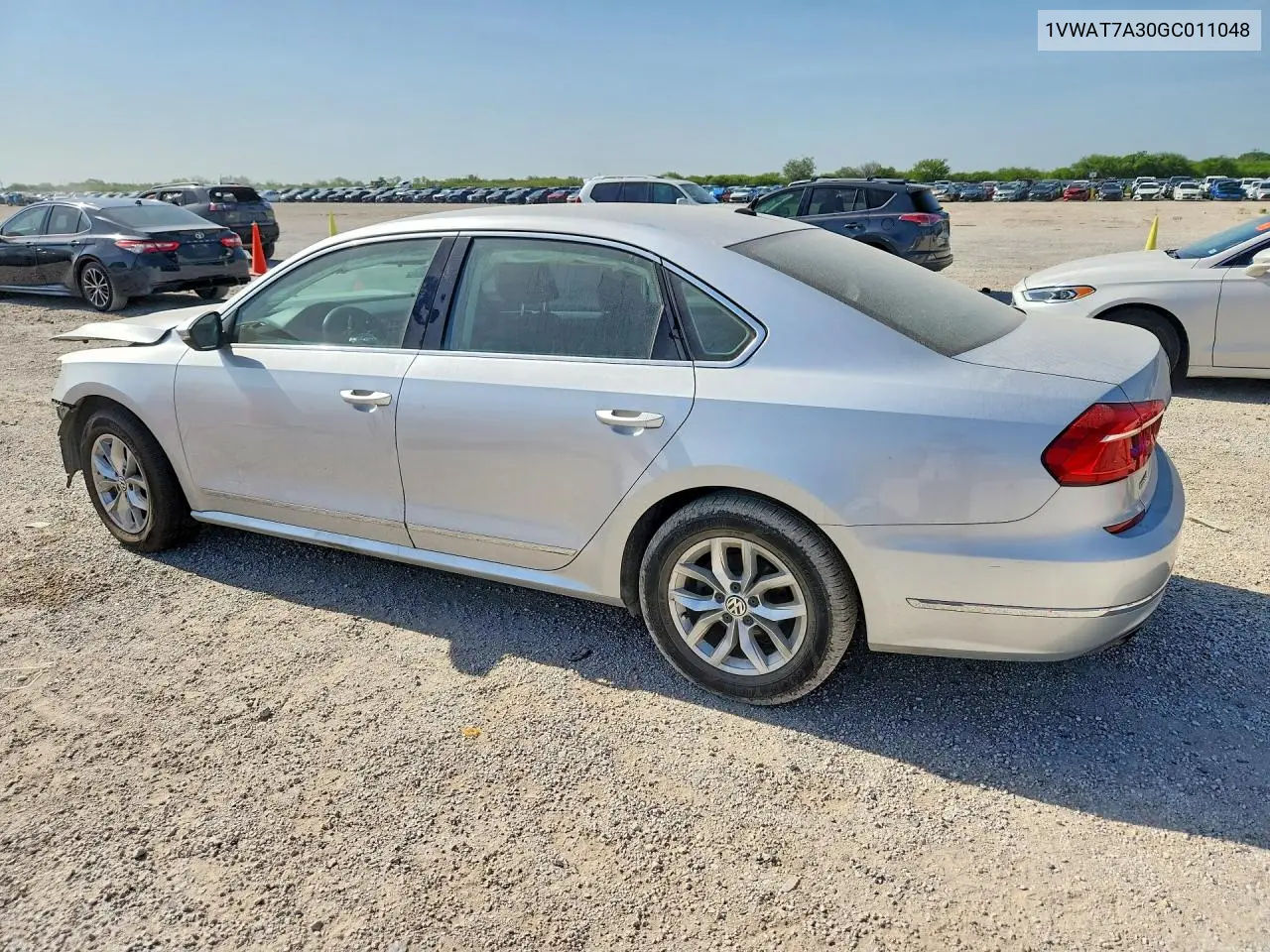 2016 Volkswagen Passat S VIN: 1VWAT7A30GC011048 Lot: 62145636
