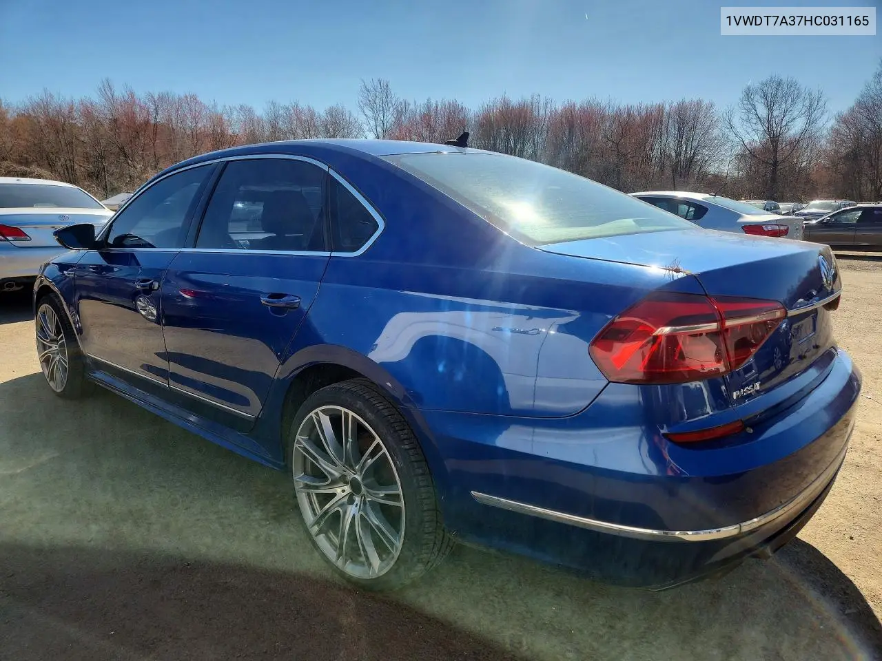 2017 Volkswagen Passat R-Line VIN: 1VWDT7A37HC031165 Lot: 49367796