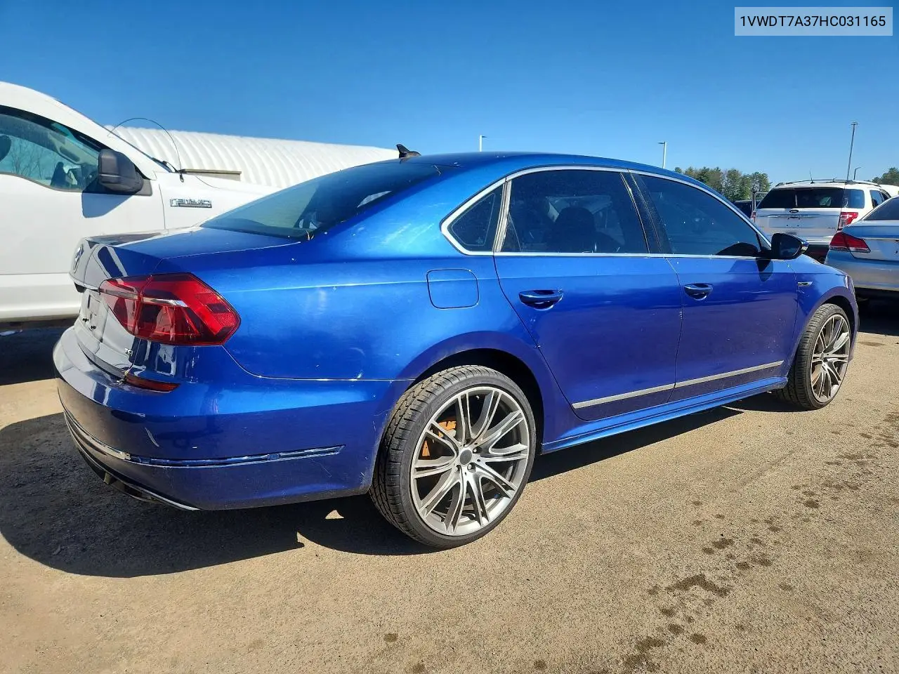 2017 Volkswagen Passat R-Line VIN: 1VWDT7A37HC031165 Lot: 49367796
