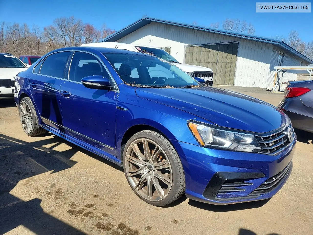 2017 Volkswagen Passat R-Line VIN: 1VWDT7A37HC031165 Lot: 49367796