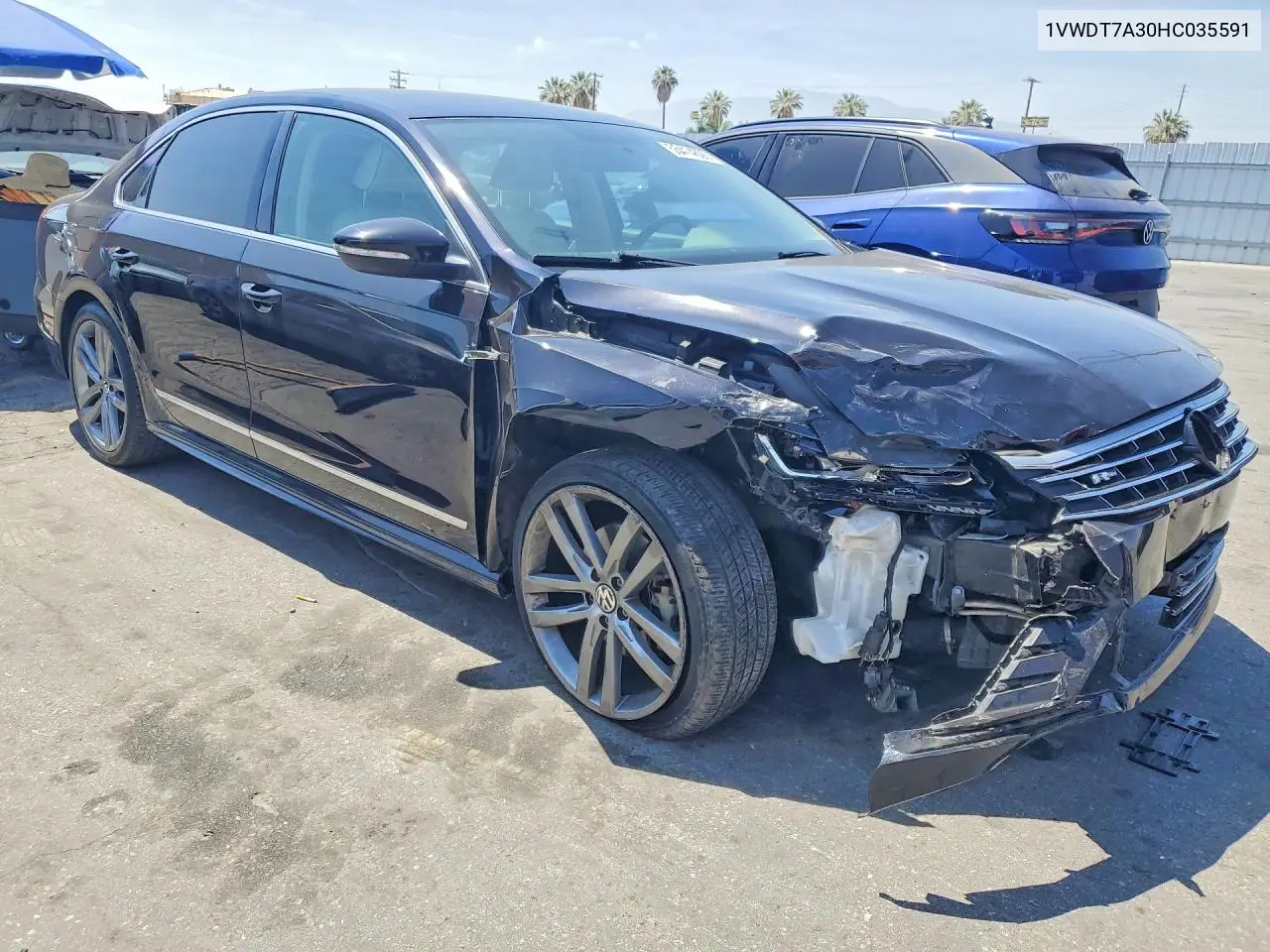 2017 Volkswagen Passat R-Line VIN: 1VWDT7A30HC035591 Lot: 55414626