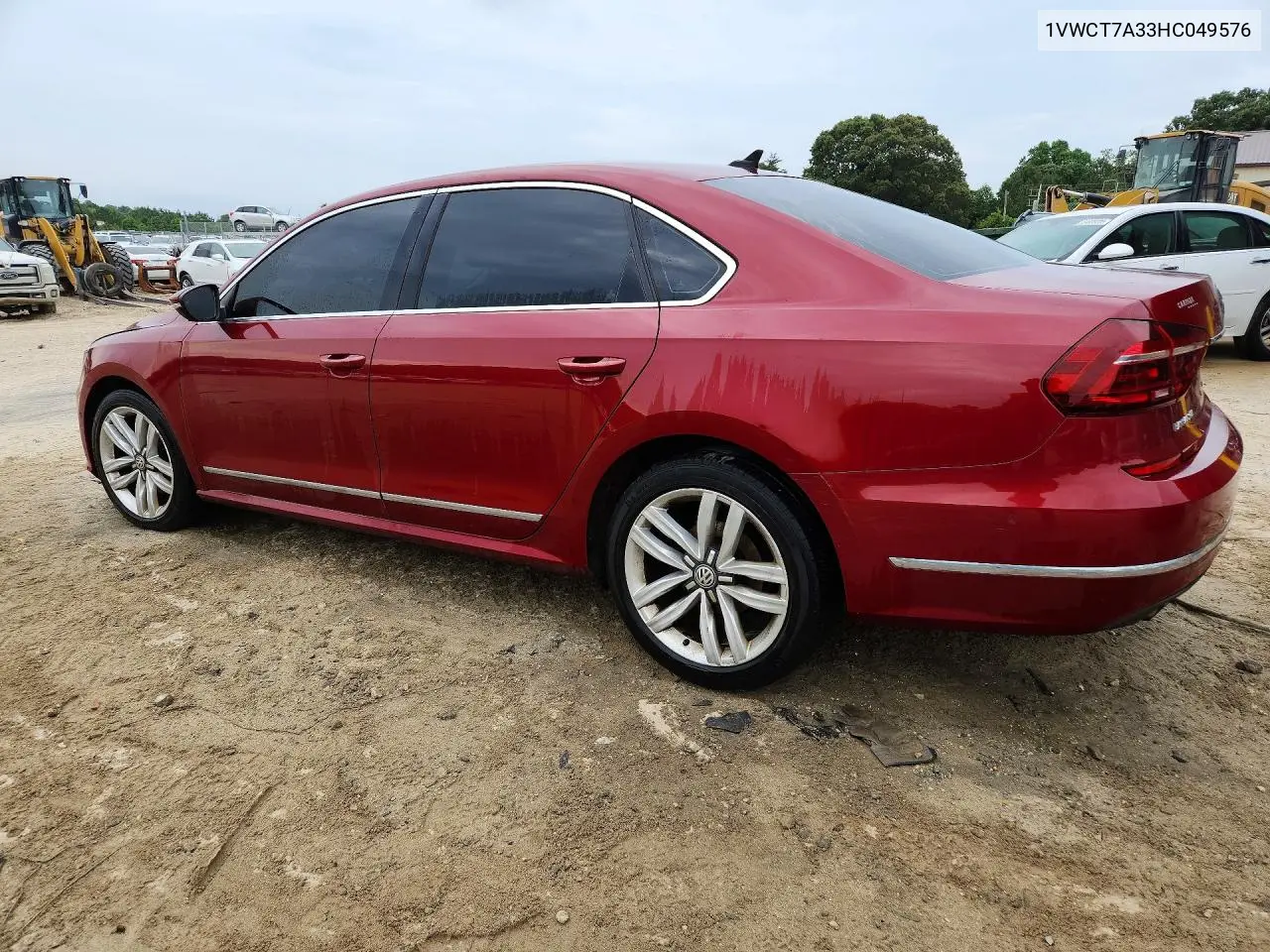 2017 Volkswagen Passat Sel Premium VIN: 1VWCT7A33HC049576 Lot: 56106946