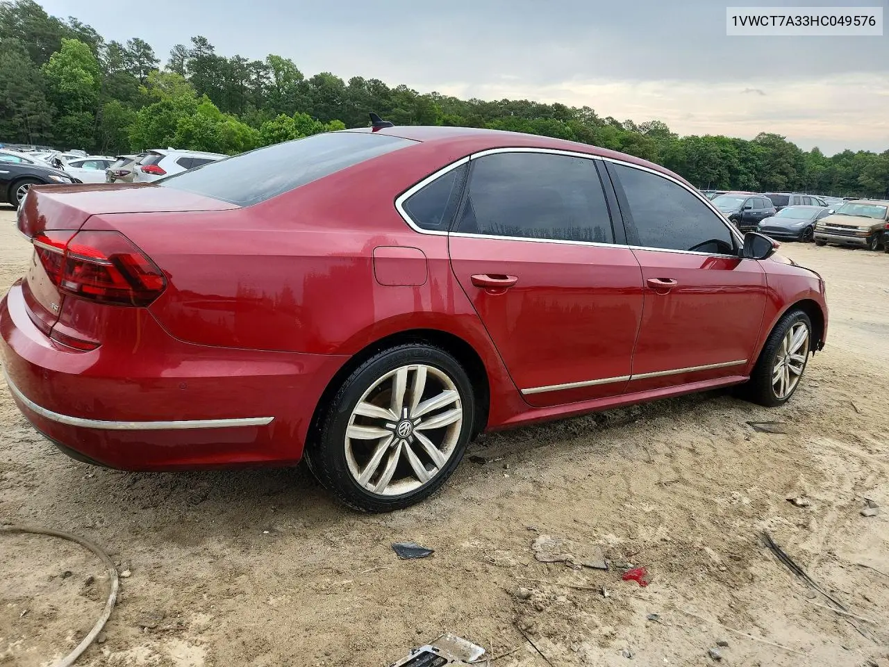 2017 Volkswagen Passat Sel Premium VIN: 1VWCT7A33HC049576 Lot: 56106946