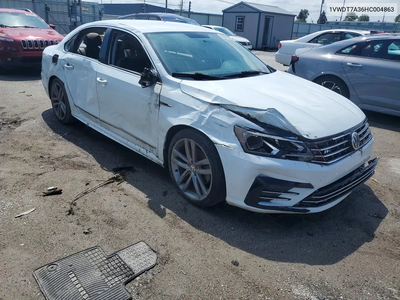 2017 Volkswagen Passat R-Line VIN: 1VWDT7A36HC004863 Lot: 58220356