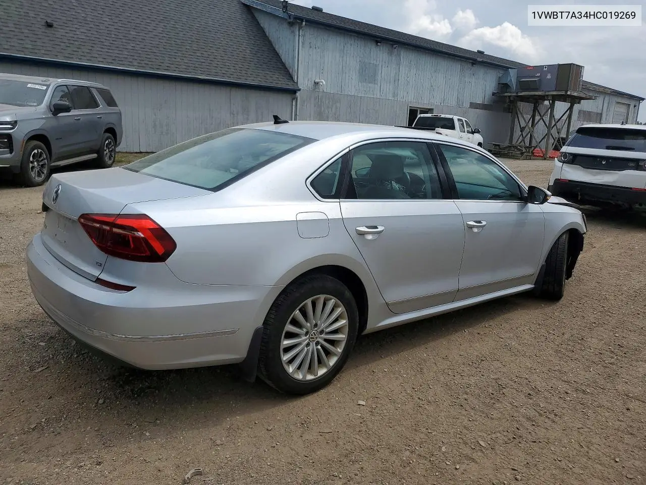 2017 Volkswagen Passat Se VIN: 1VWBT7A34HC019269 Lot: 60397926