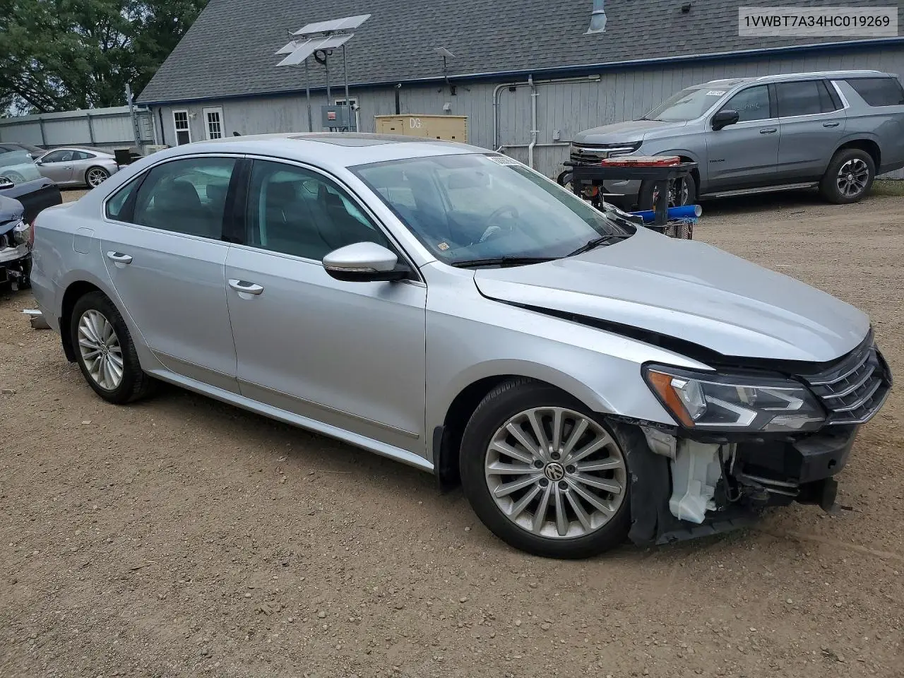 2017 Volkswagen Passat Se VIN: 1VWBT7A34HC019269 Lot: 60397926