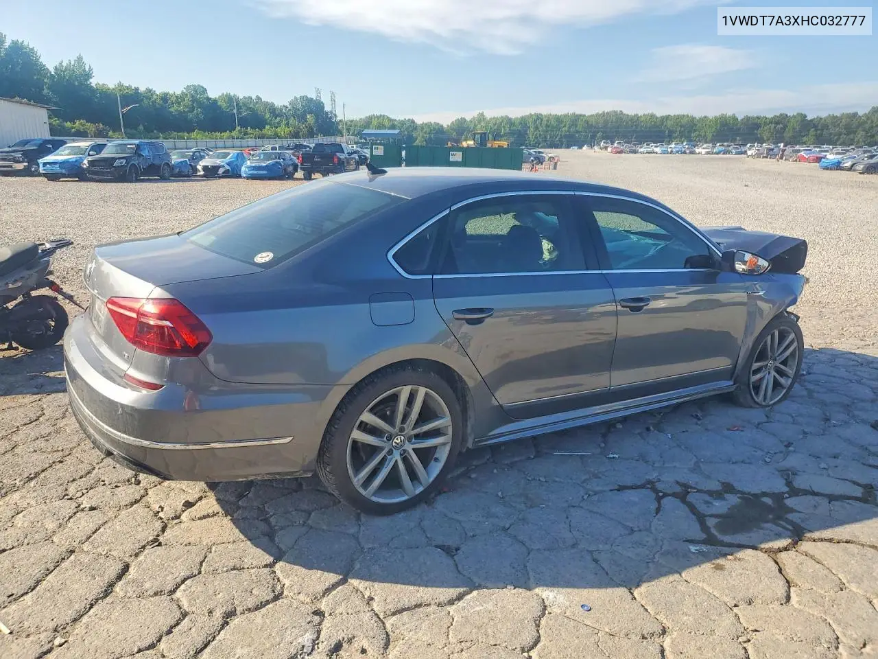2017 Volkswagen Passat R-Line VIN: 1VWDT7A3XHC032777 Lot: 60443096