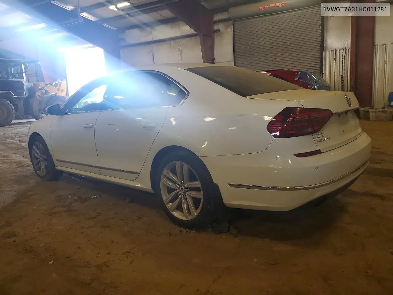 2017 Volkswagen Passat Se VIN: 1VWGT7A31HC011281 Lot: 60967436