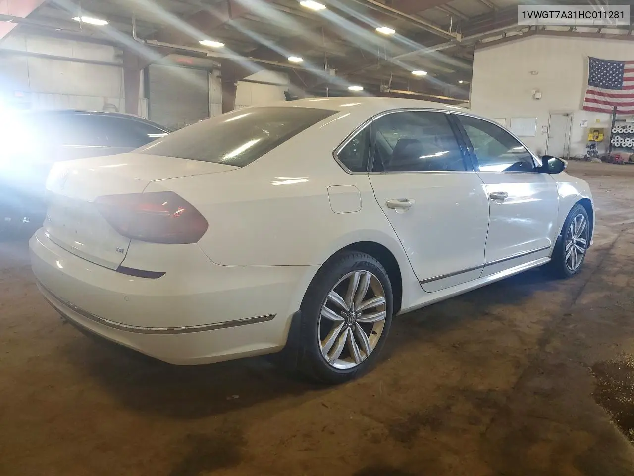 2017 Volkswagen Passat Se VIN: 1VWGT7A31HC011281 Lot: 60967436