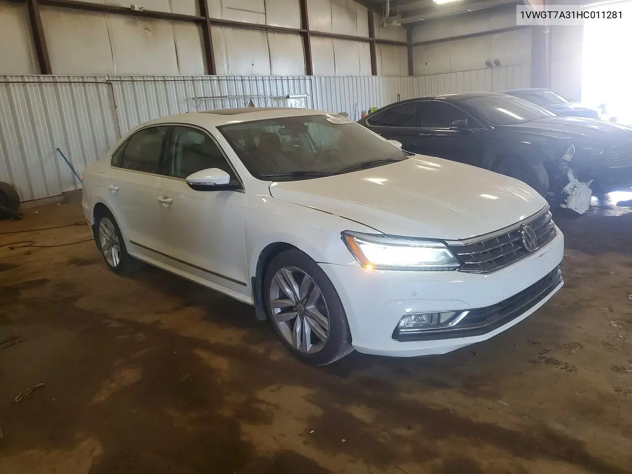 2017 Volkswagen Passat Se VIN: 1VWGT7A31HC011281 Lot: 60967436
