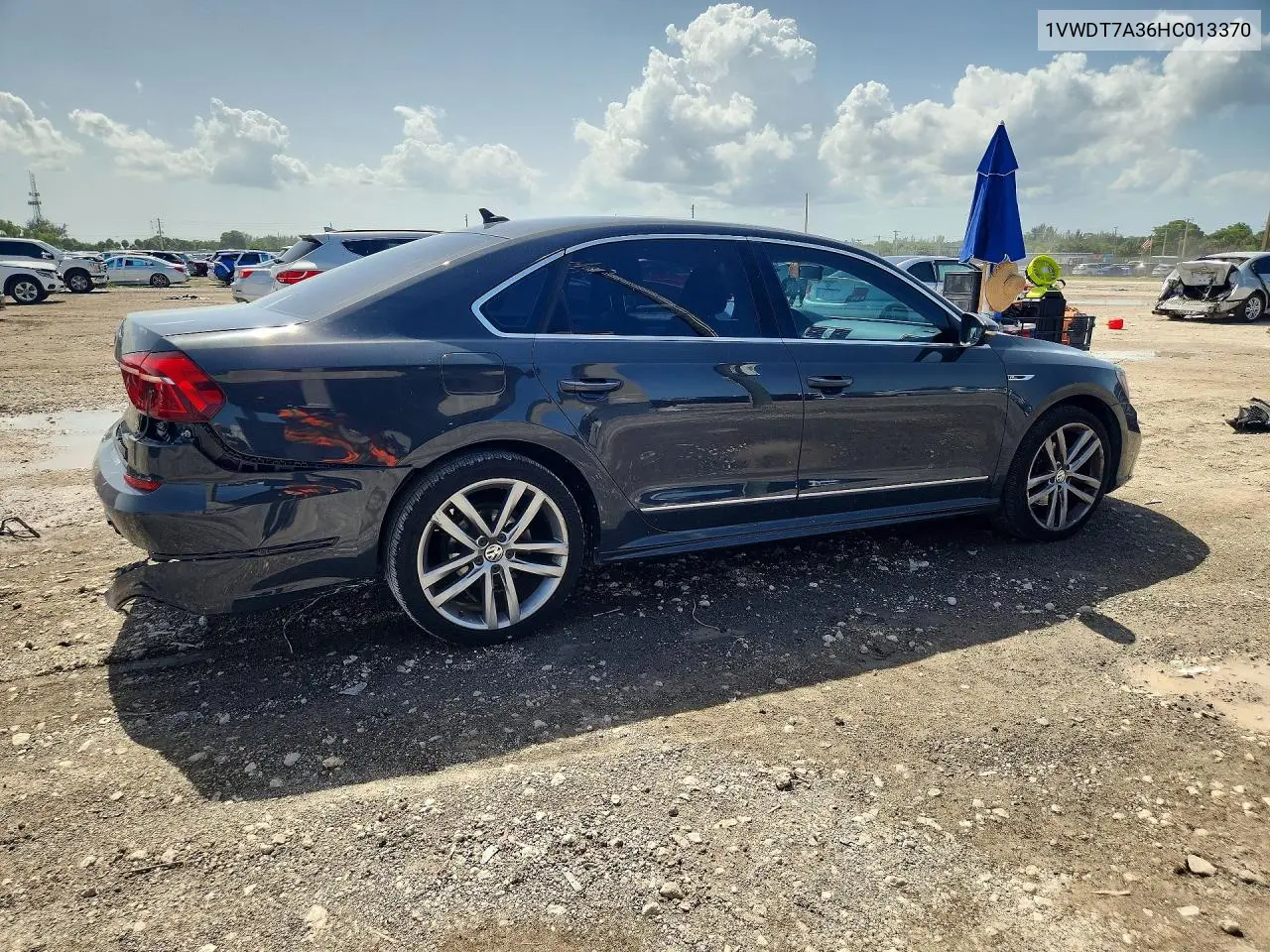 2017 Volkswagen Passat R-Line VIN: 1VWDT7A36HC013370 Lot: 61248406