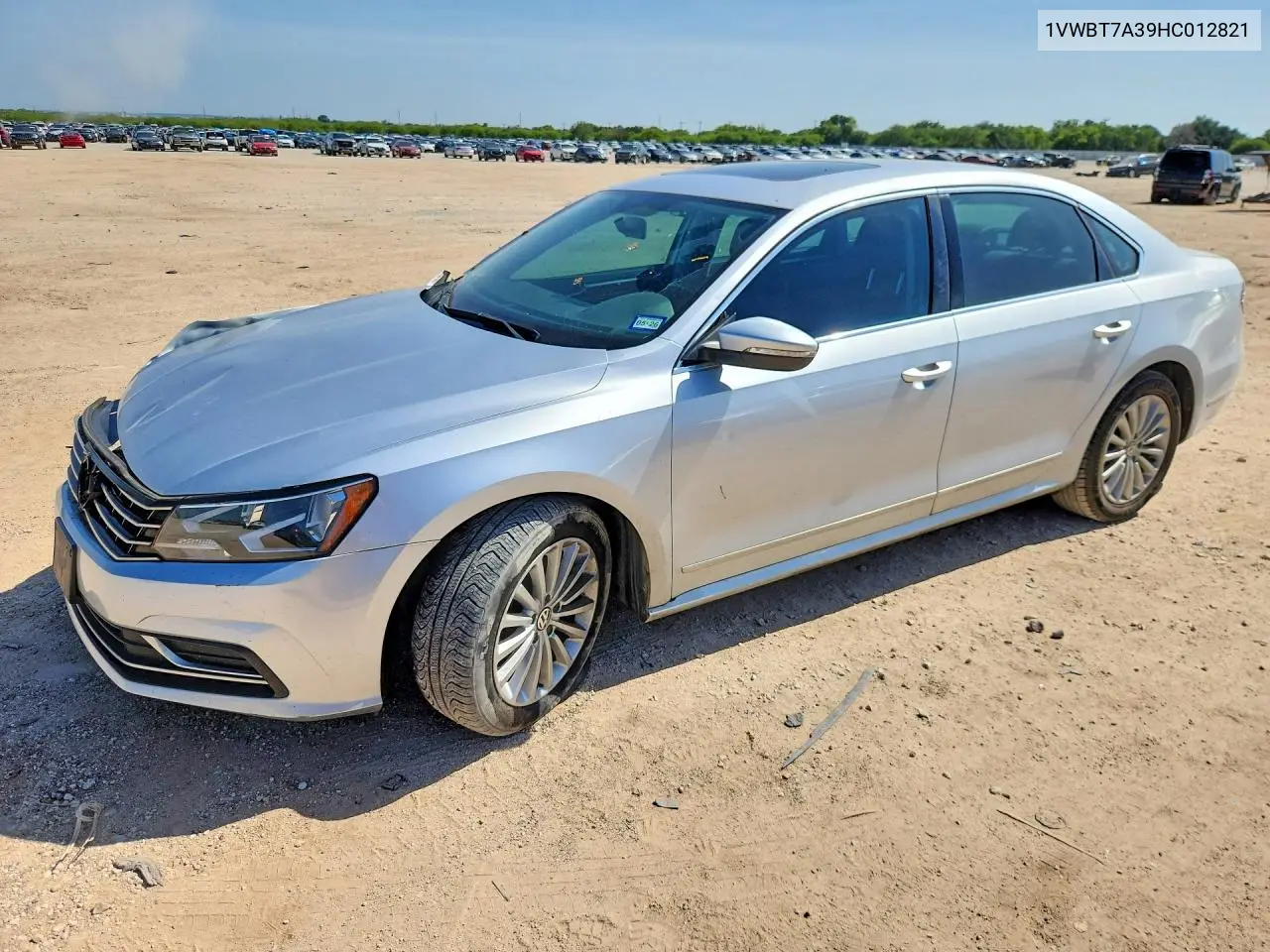 2017 Volkswagen Passat Se VIN: 1VWBT7A39HC012821 Lot: 61311366