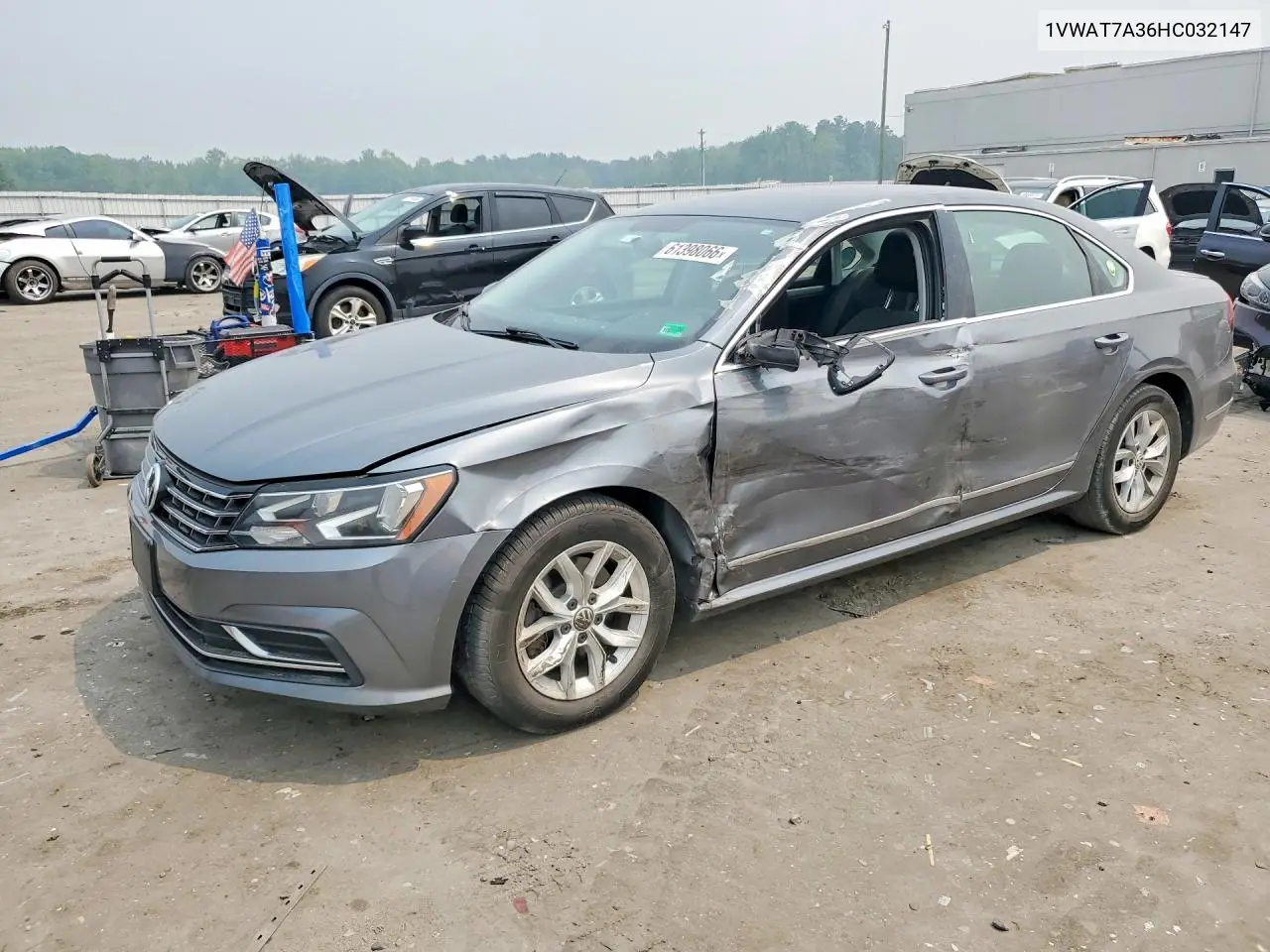 2017 Volkswagen Passat S VIN: 1VWAT7A36HC032147 Lot: 61398066