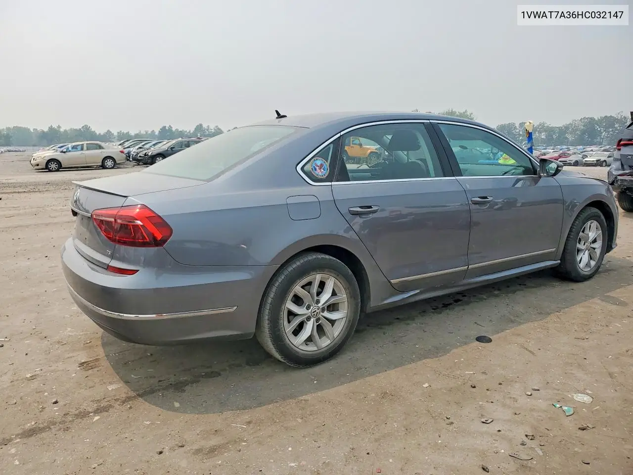 2017 Volkswagen Passat S VIN: 1VWAT7A36HC032147 Lot: 61398066