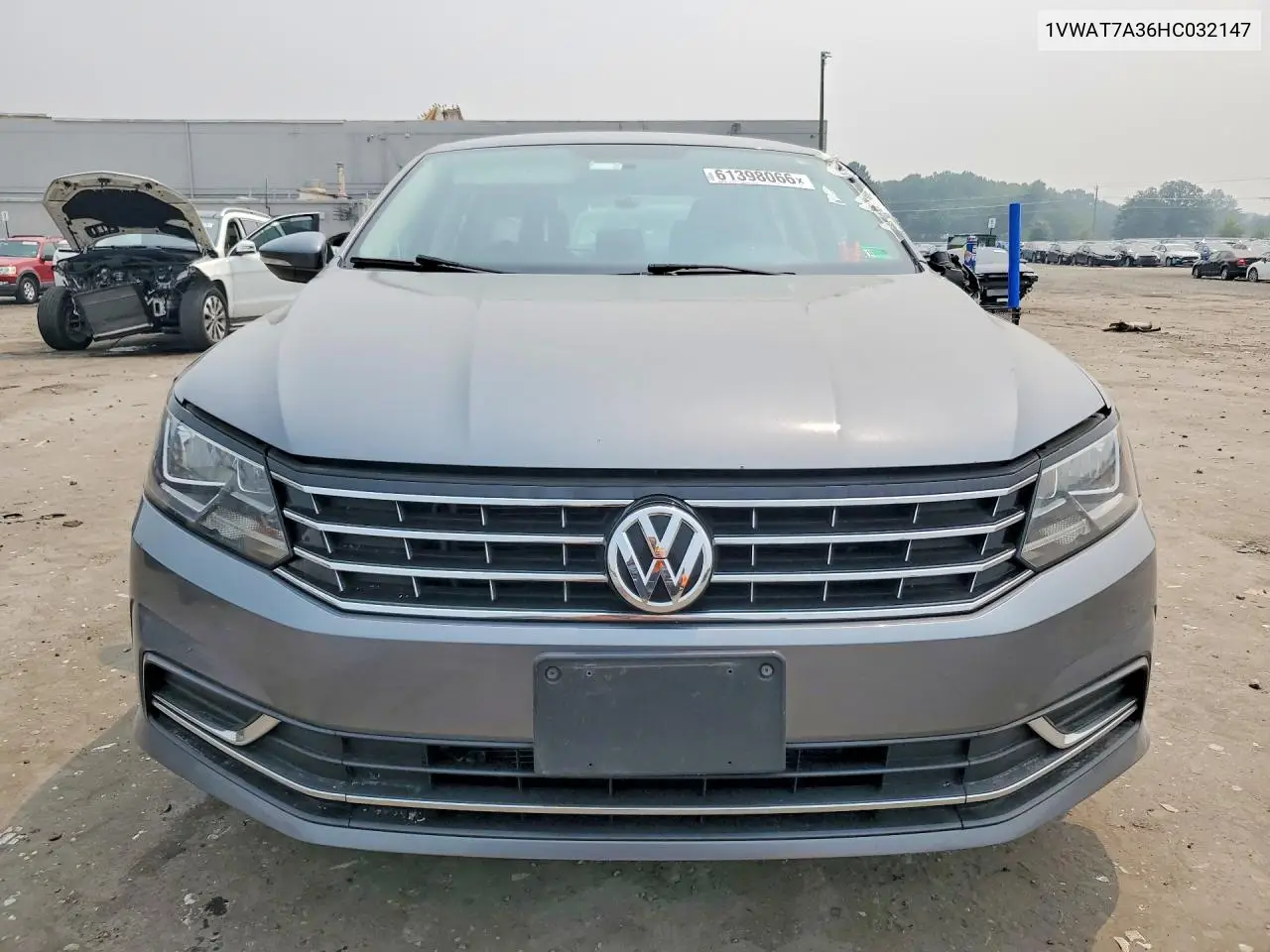 2017 Volkswagen Passat S VIN: 1VWAT7A36HC032147 Lot: 61398066