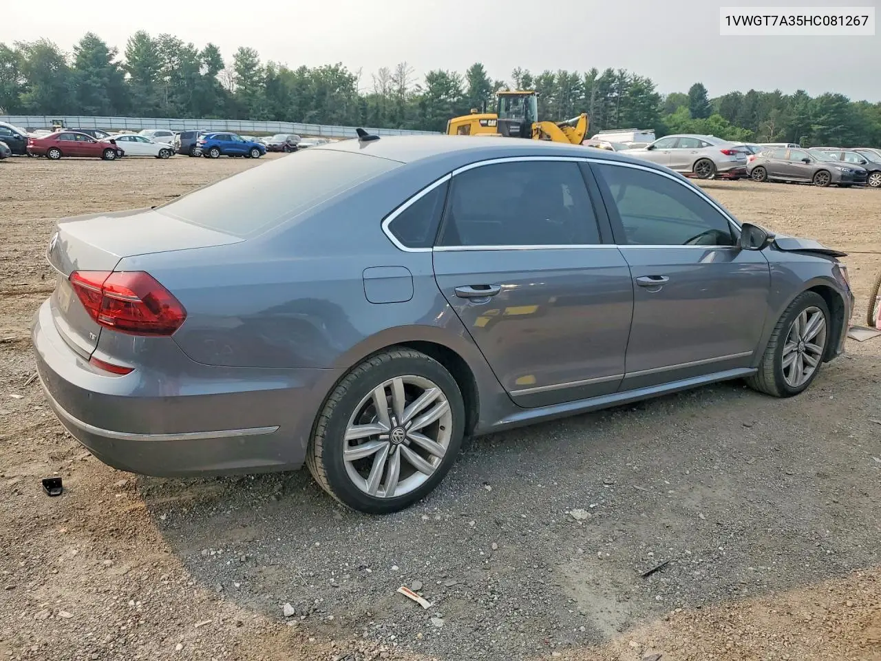 2017 Volkswagen Passat Se VIN: 1VWGT7A35HC081267 Lot: 61442276