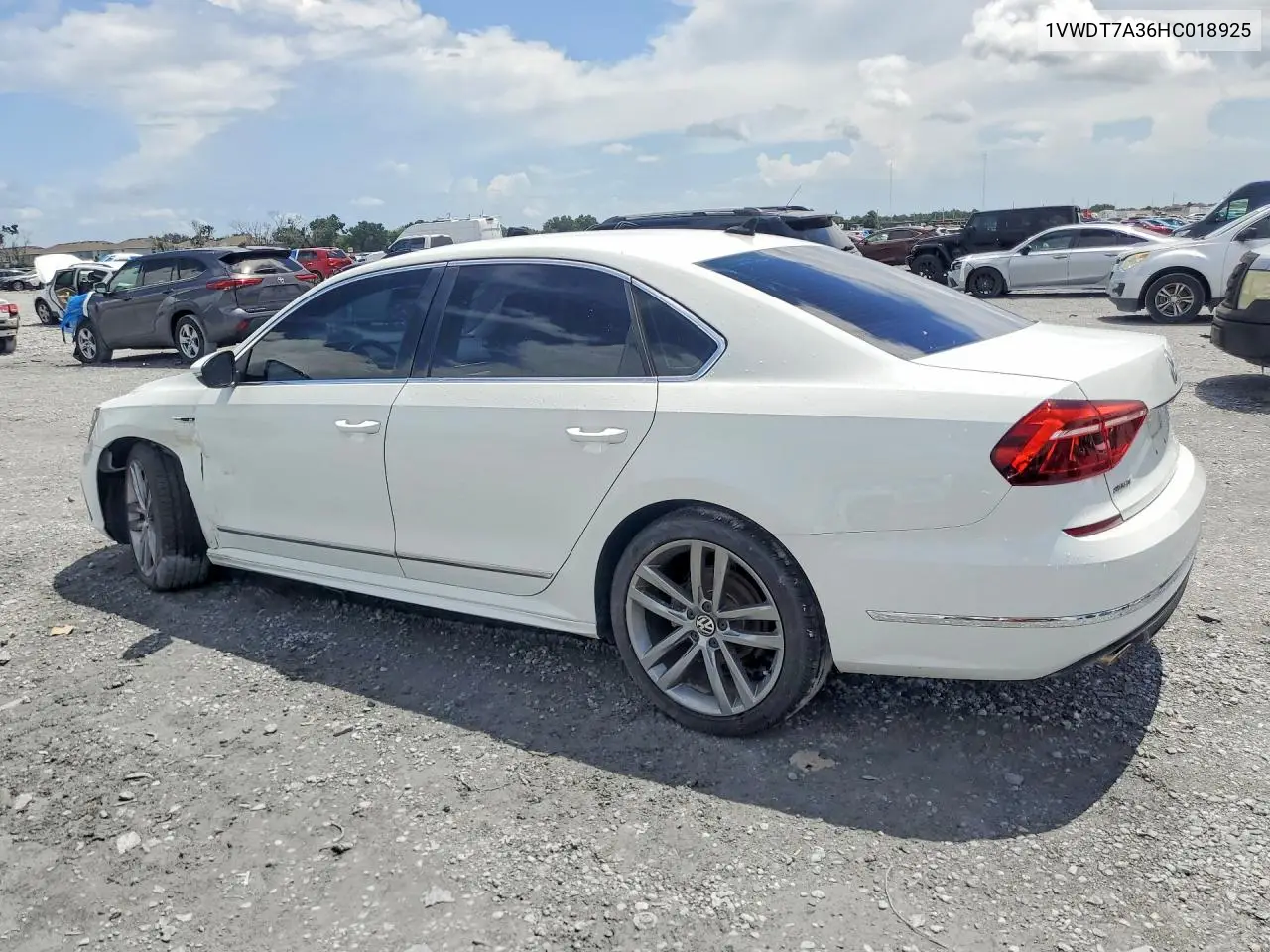 2017 Volkswagen Passat R-Line VIN: 1VWDT7A36HC018925 Lot: 61491886