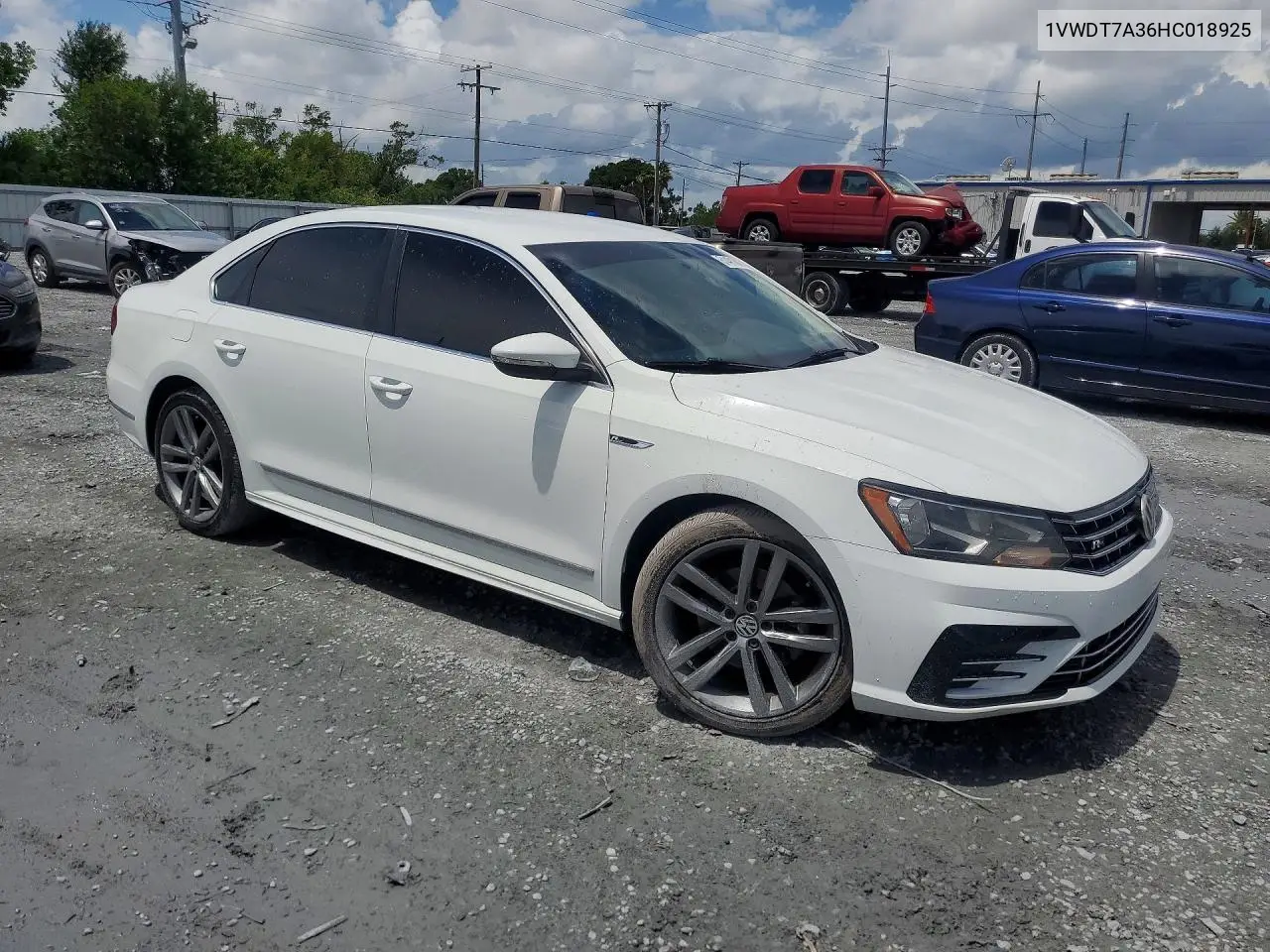 2017 Volkswagen Passat R-Line VIN: 1VWDT7A36HC018925 Lot: 61491886