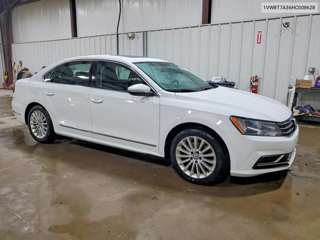 2017 Volkswagen Passat Se VIN: 1VWBT7A36HC008628 Lot: 61669056