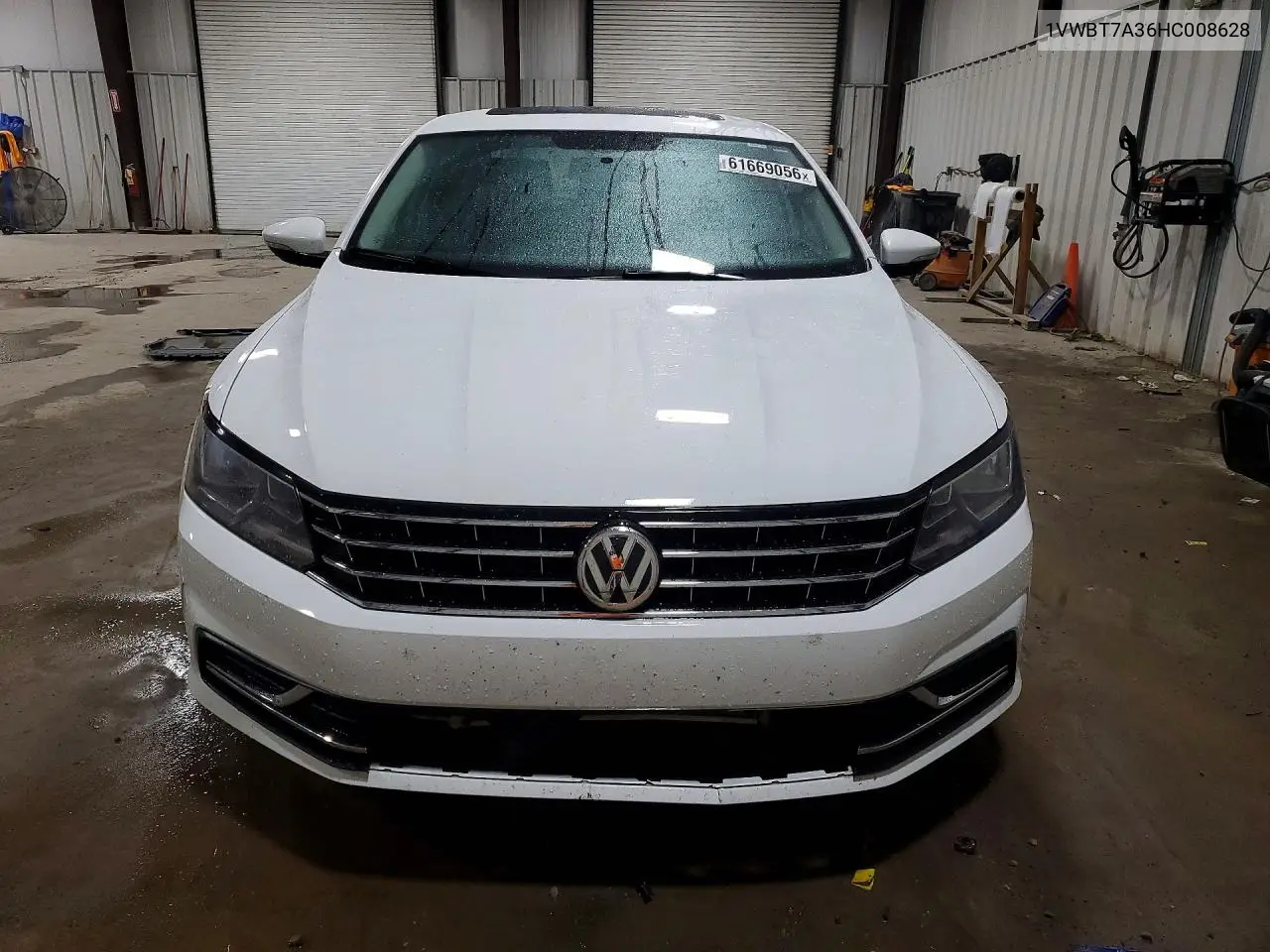 2017 Volkswagen Passat Se VIN: 1VWBT7A36HC008628 Lot: 61669056