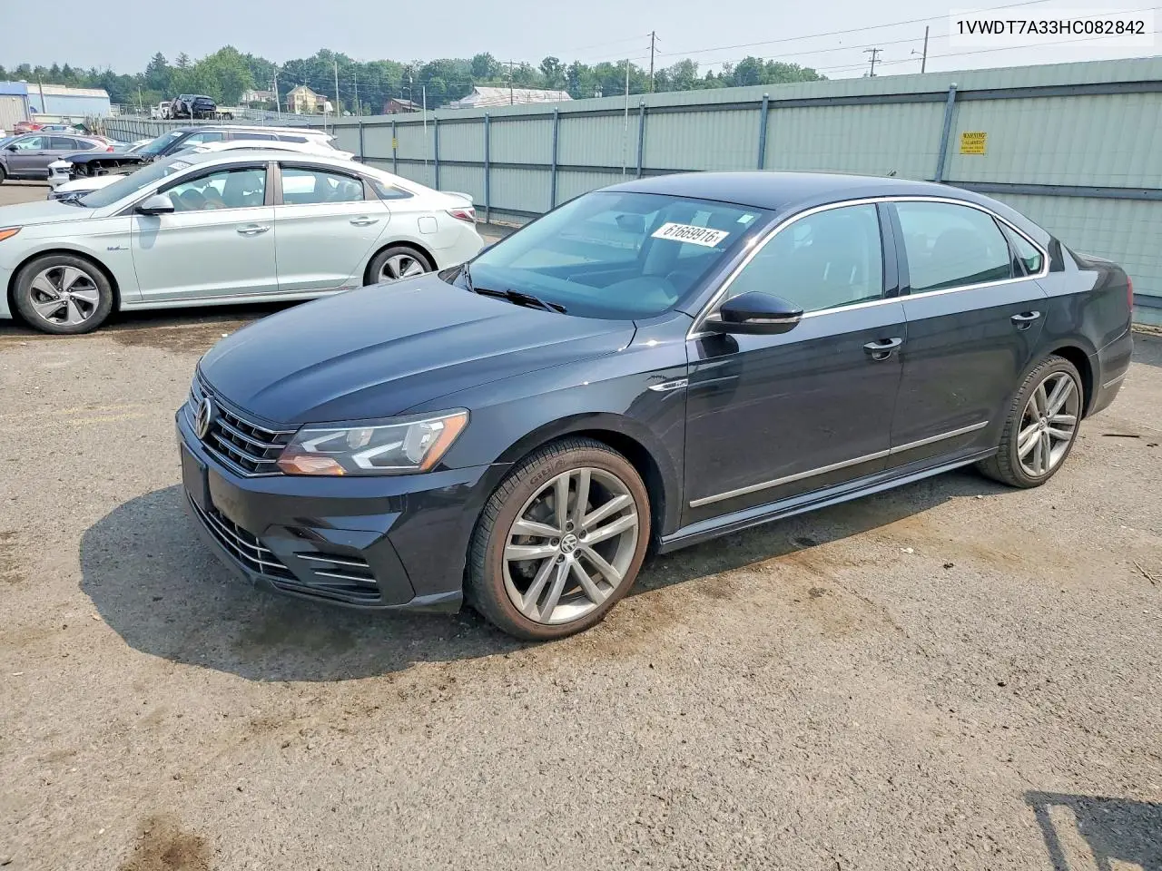 2017 Volkswagen Passat R-Line VIN: 1VWDT7A33HC082842 Lot: 61669916