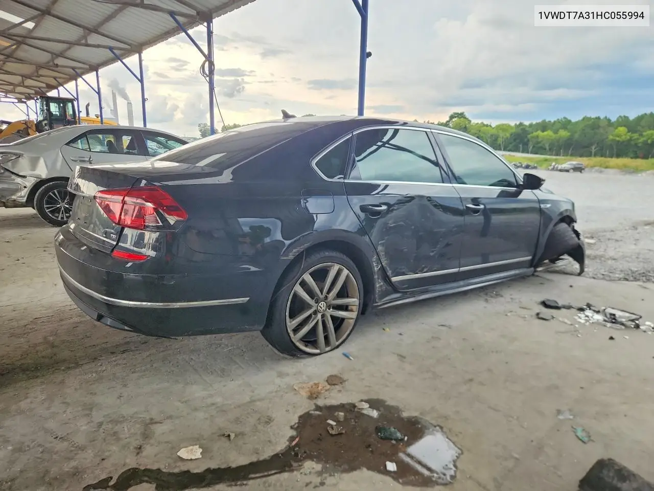 2017 Volkswagen Passat R-Line VIN: 1VWDT7A31HC055994 Lot: 61698016