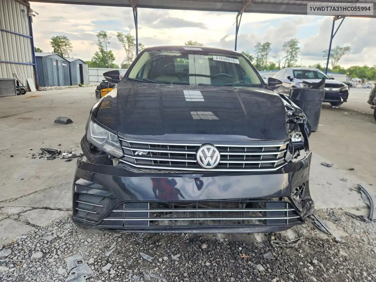 2017 Volkswagen Passat R-Line VIN: 1VWDT7A31HC055994 Lot: 61698016