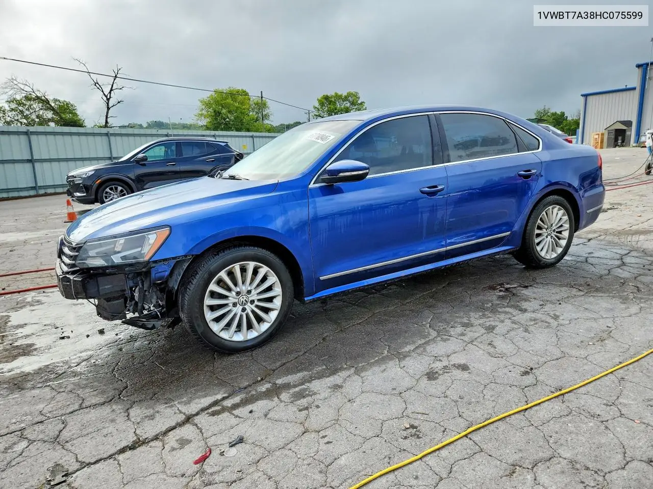 2017 Volkswagen Passat Se VIN: 1VWBT7A38HC075599 Lot: 61710946
