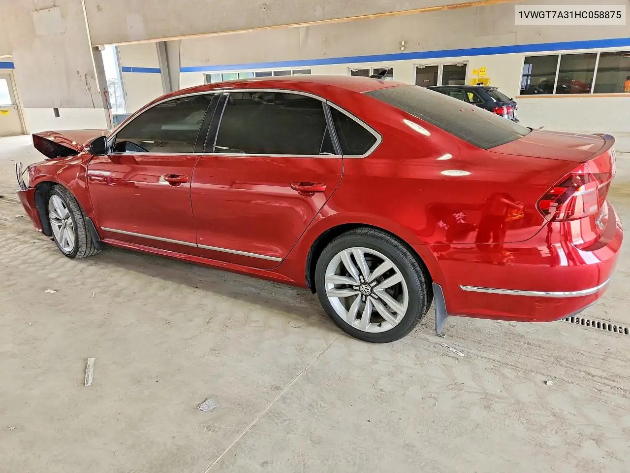 2017 Volkswagen Passat Se VIN: 1VWGT7A31HC058875 Lot: 61735986