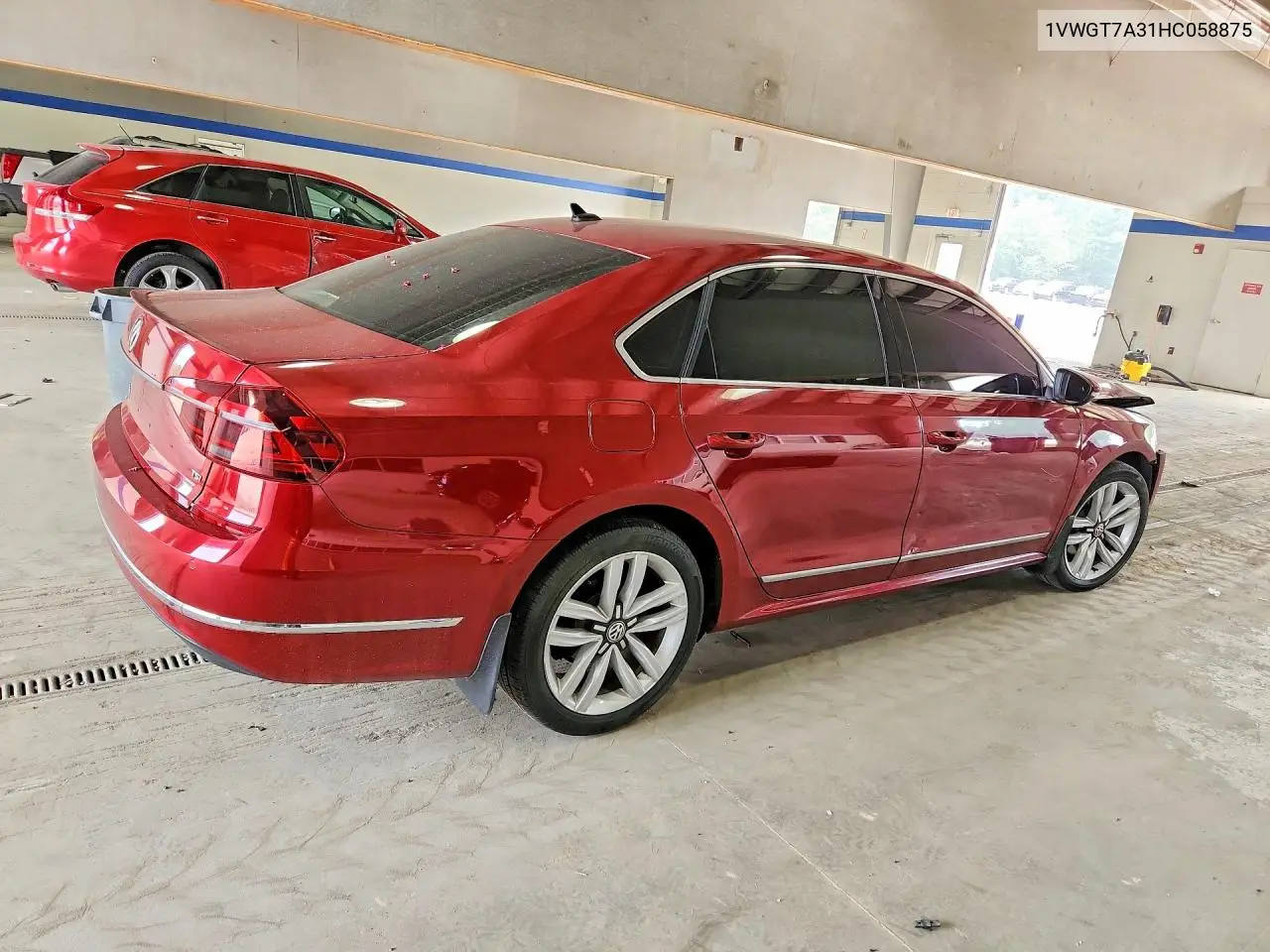 2017 Volkswagen Passat Se VIN: 1VWGT7A31HC058875 Lot: 61735986