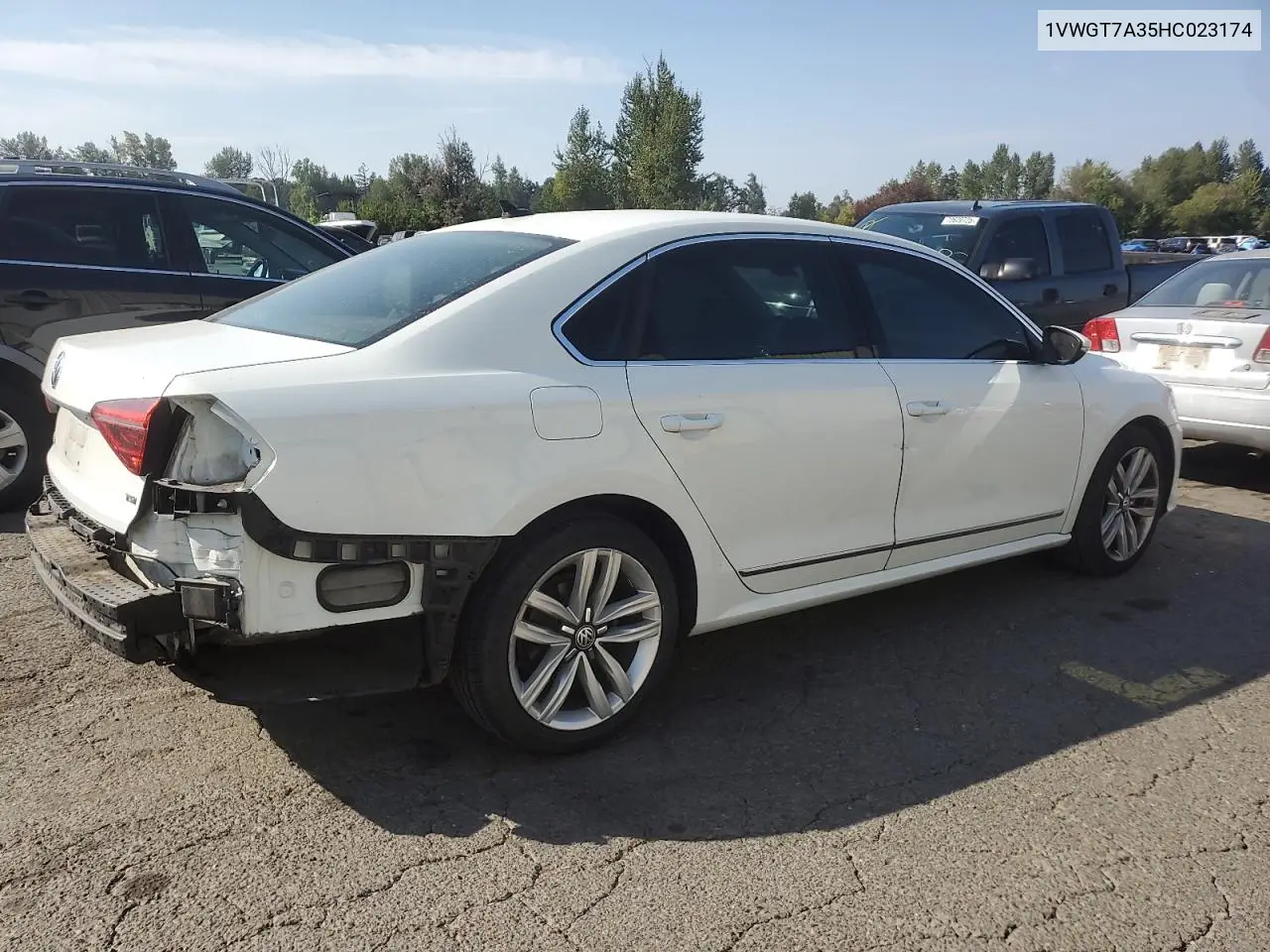 1VWGT7A35HC023174 2017 Volkswagen Passat