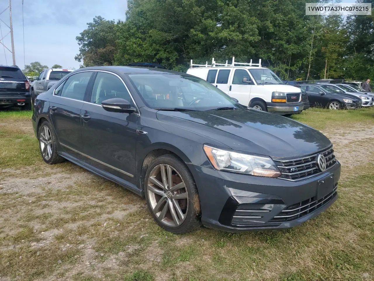 1VWDT7A37HC075215 2017 Volkswagen Passat R-Line