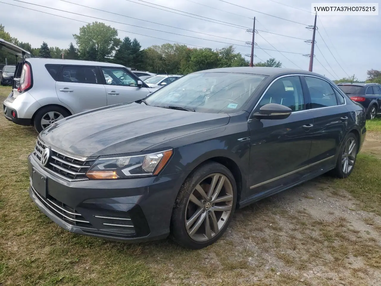1VWDT7A37HC075215 2017 Volkswagen Passat R-Line