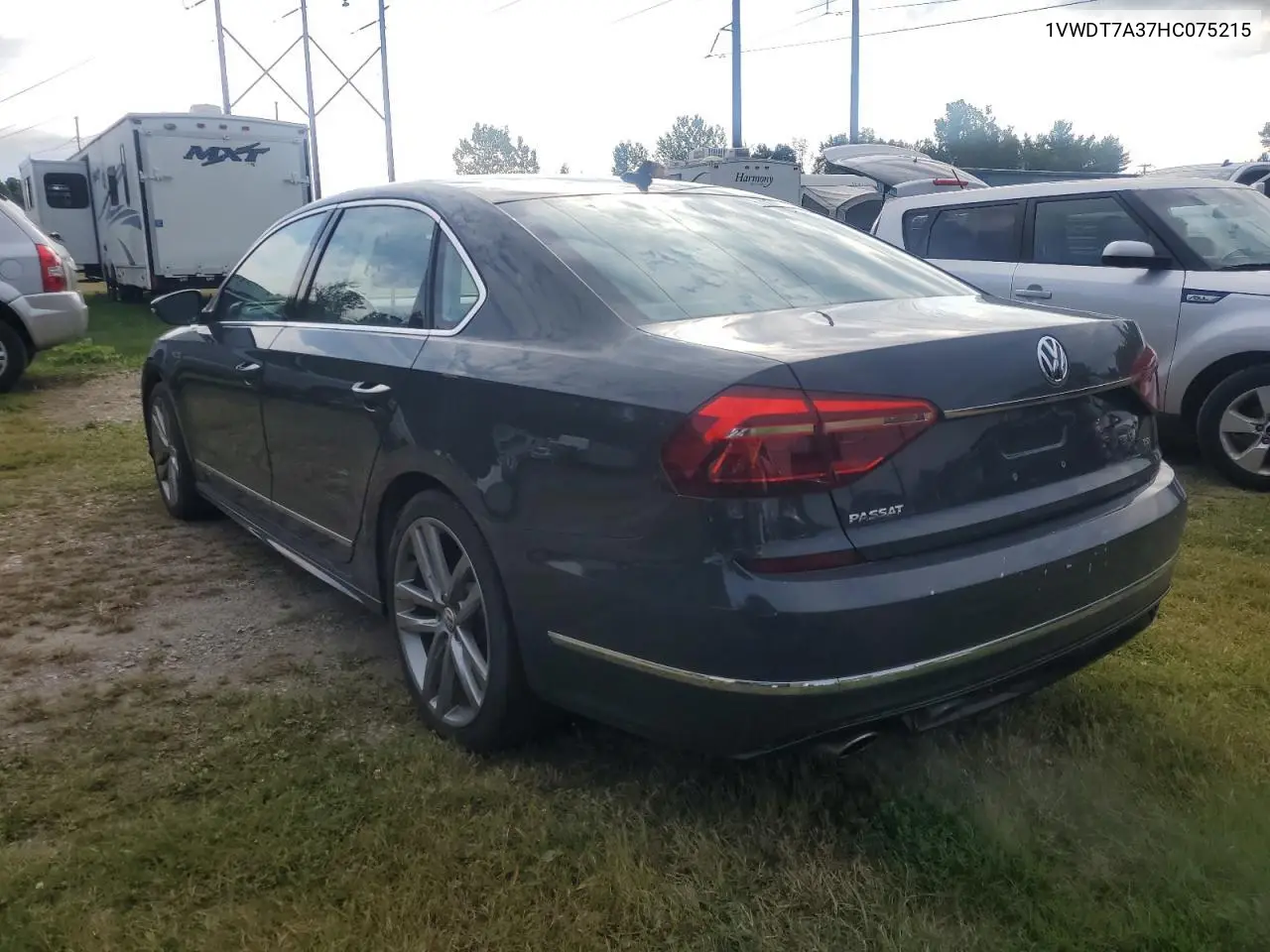 1VWDT7A37HC075215 2017 Volkswagen Passat R-Line