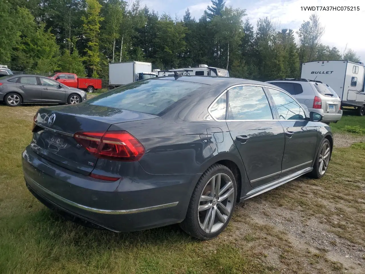 1VWDT7A37HC075215 2017 Volkswagen Passat R-Line