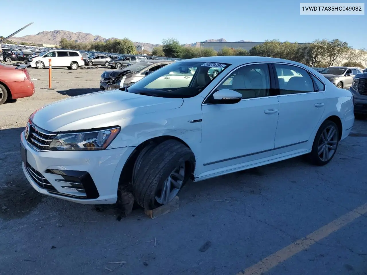 1VWDT7A35HC049082 2017 Volkswagen Passat R-Line