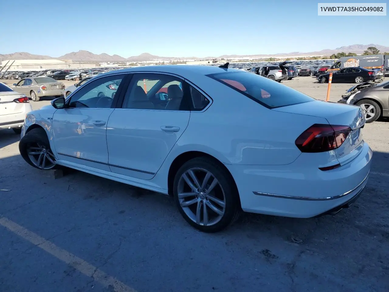 1VWDT7A35HC049082 2017 Volkswagen Passat R-Line