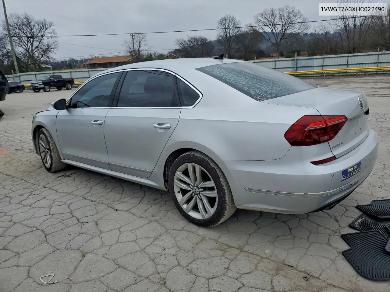 1VWGT7A3XHC022490 2017 Volkswagen Passat Se