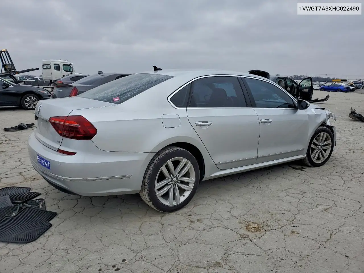 1VWGT7A3XHC022490 2017 Volkswagen Passat Se