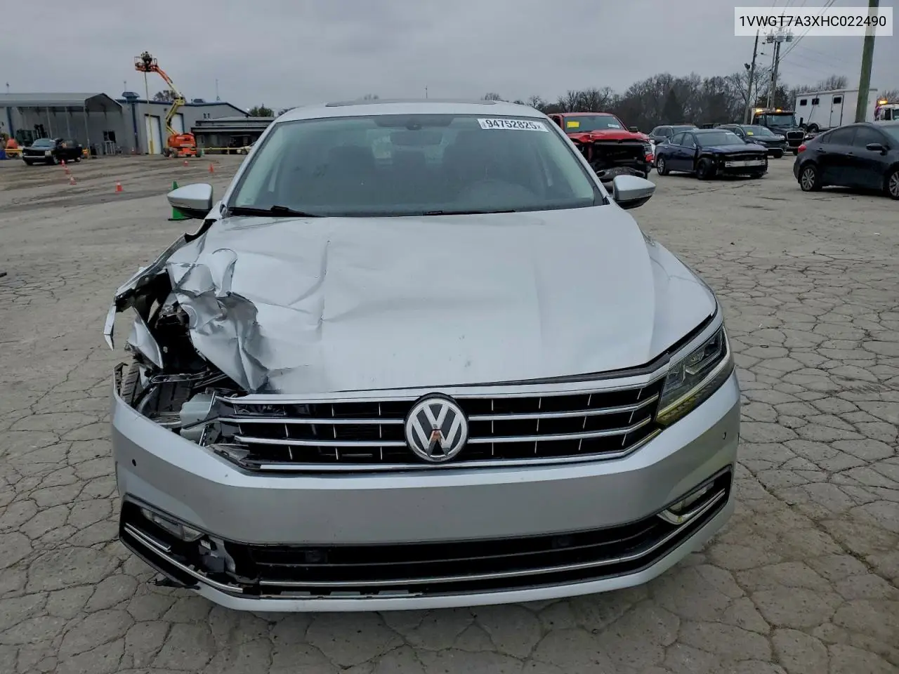 1VWGT7A3XHC022490 2017 Volkswagen Passat Se