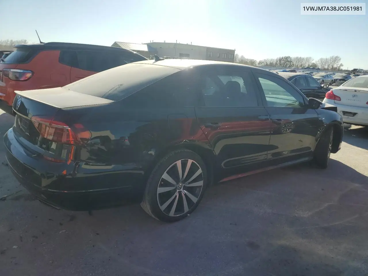 1VWJM7A38JC051981 2018 Volkswagen Passat Gt