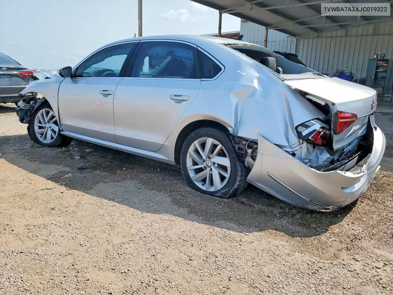 2018 Volkswagen Passat Se VIN: 1VWBA7A3XJC019322 Lot: 56276336